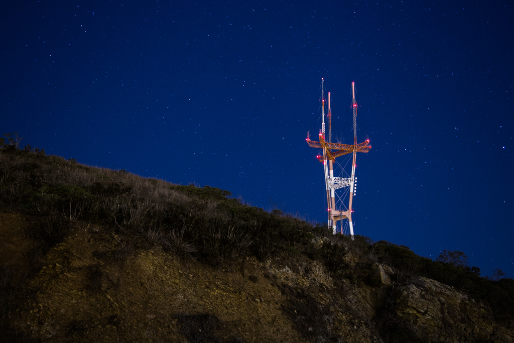 Stars over Sutro